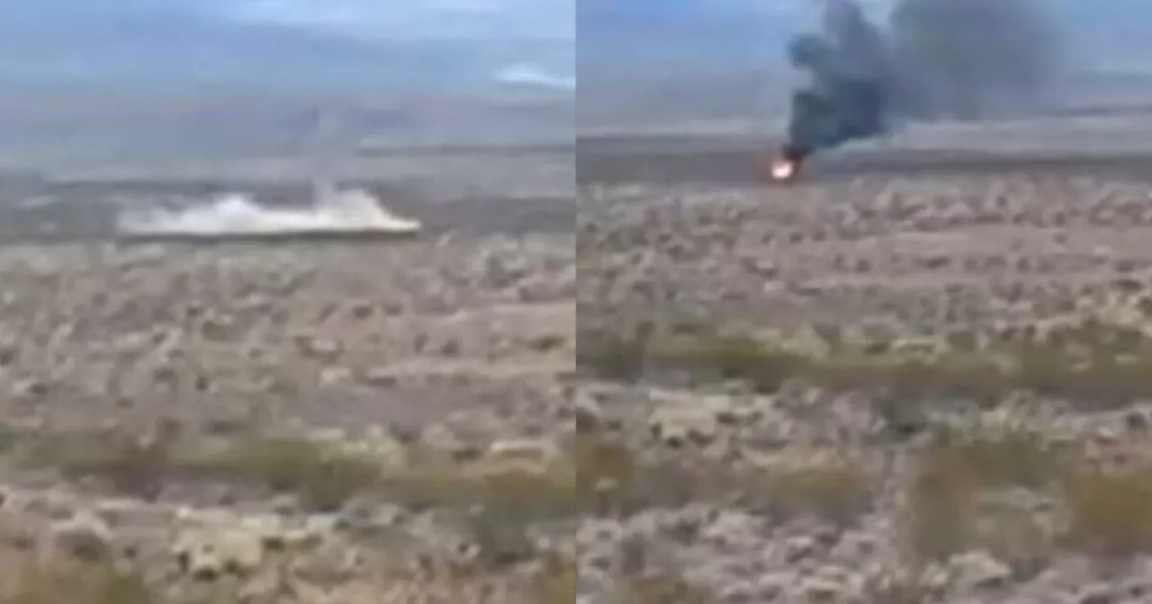 Small airplane crashes near Utah-Arizona border