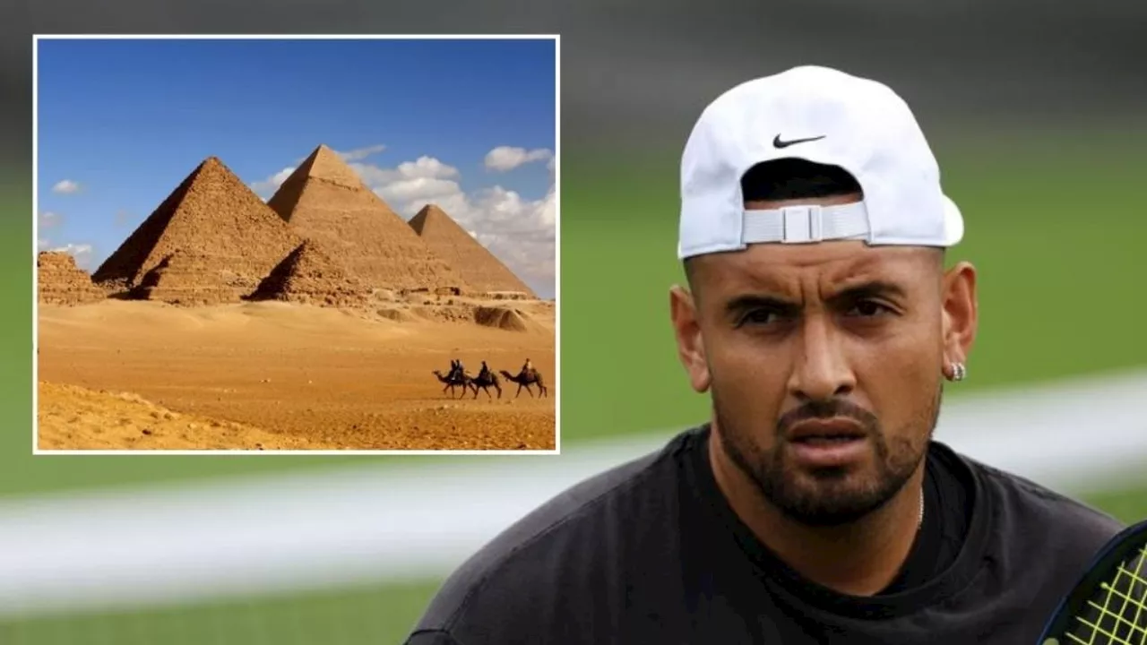 ‘You’re insane. That’s insanity stuff’: Kyrgios’ conspiracy theory over Egypt pyramids