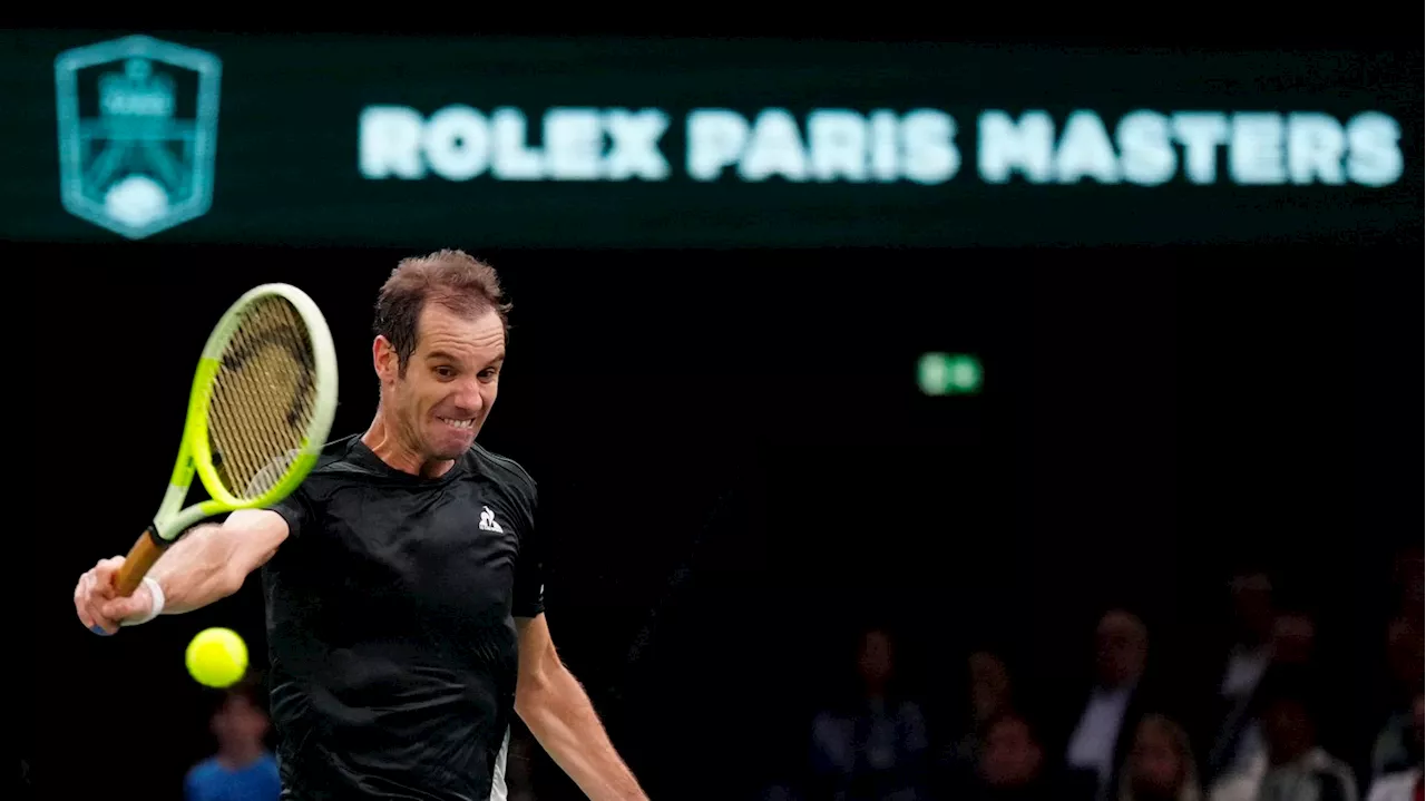 Masters 1000 de Paris-Bercy : Richard Gasquet dit adieu à Bercy, Fils et Mpeshi Perricard passent, Rublev s'ar