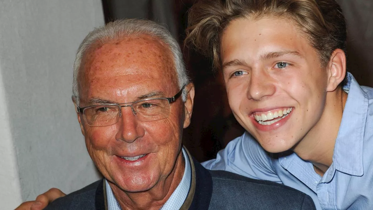 Franz Beckenbauer (†): Rührende Worte von Sohn Joel treffen ins mitten ins Herz