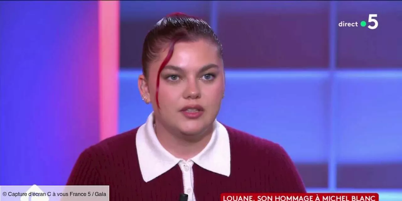 – Louane “éternellement reconnaissante” envers Michel Blanc : “Il m’a guidée dans mes choix de vie”