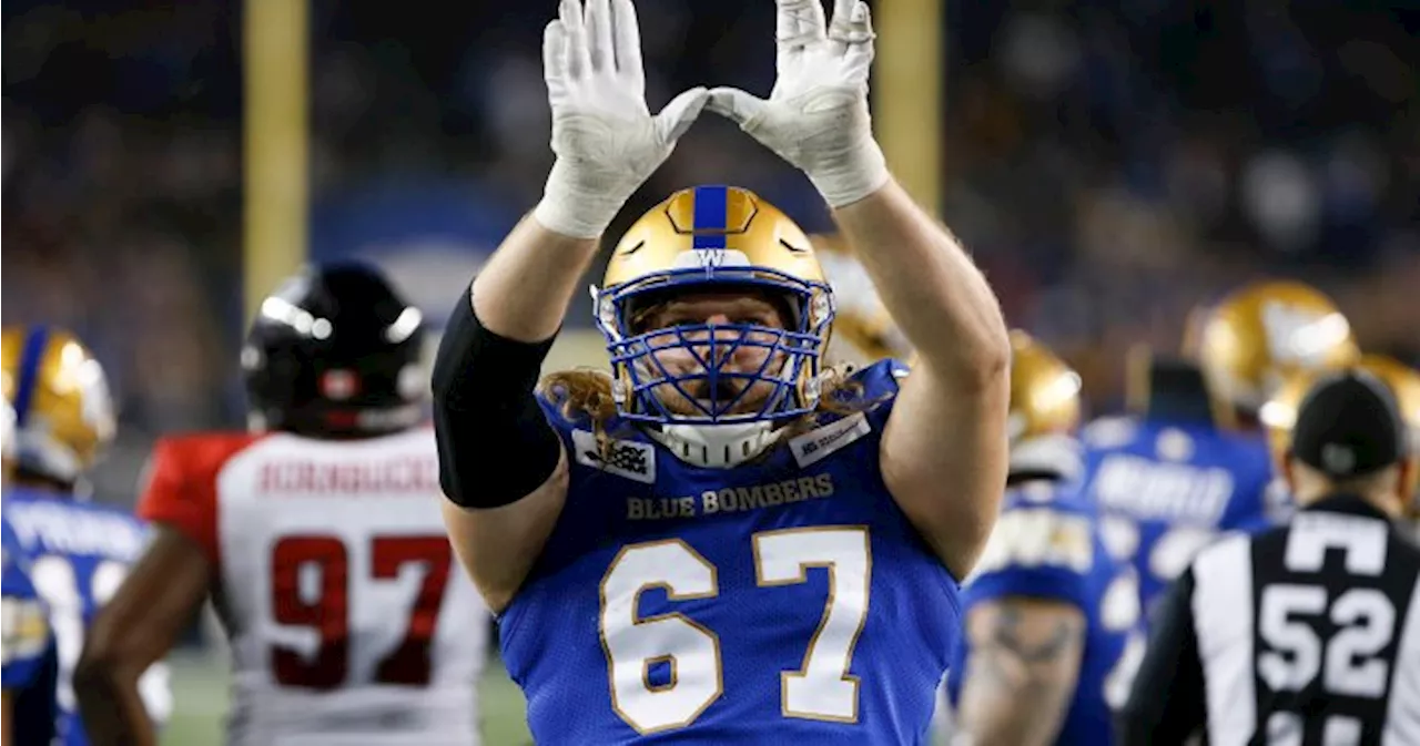 Chris Kolankowski named Winnipeg Blue Bombers’ finalist for veterans’ award