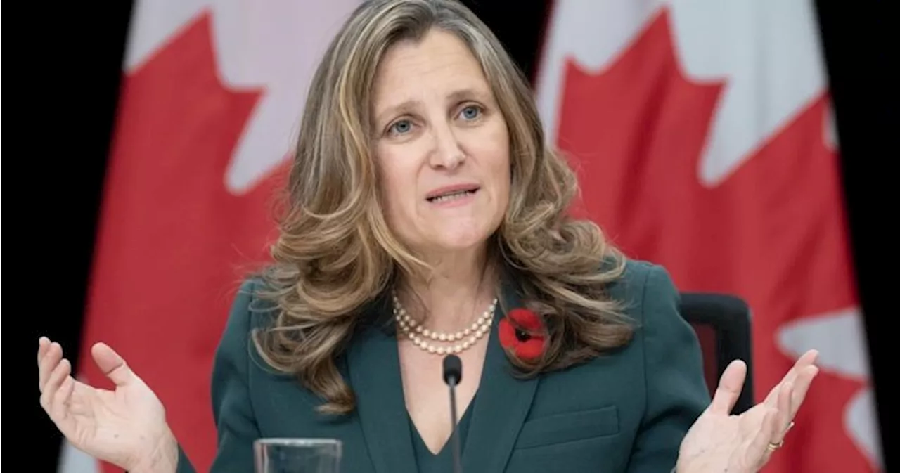 Freeland nixes Liberal calls for secret Trudeau ballot: ‘Not how we do things’