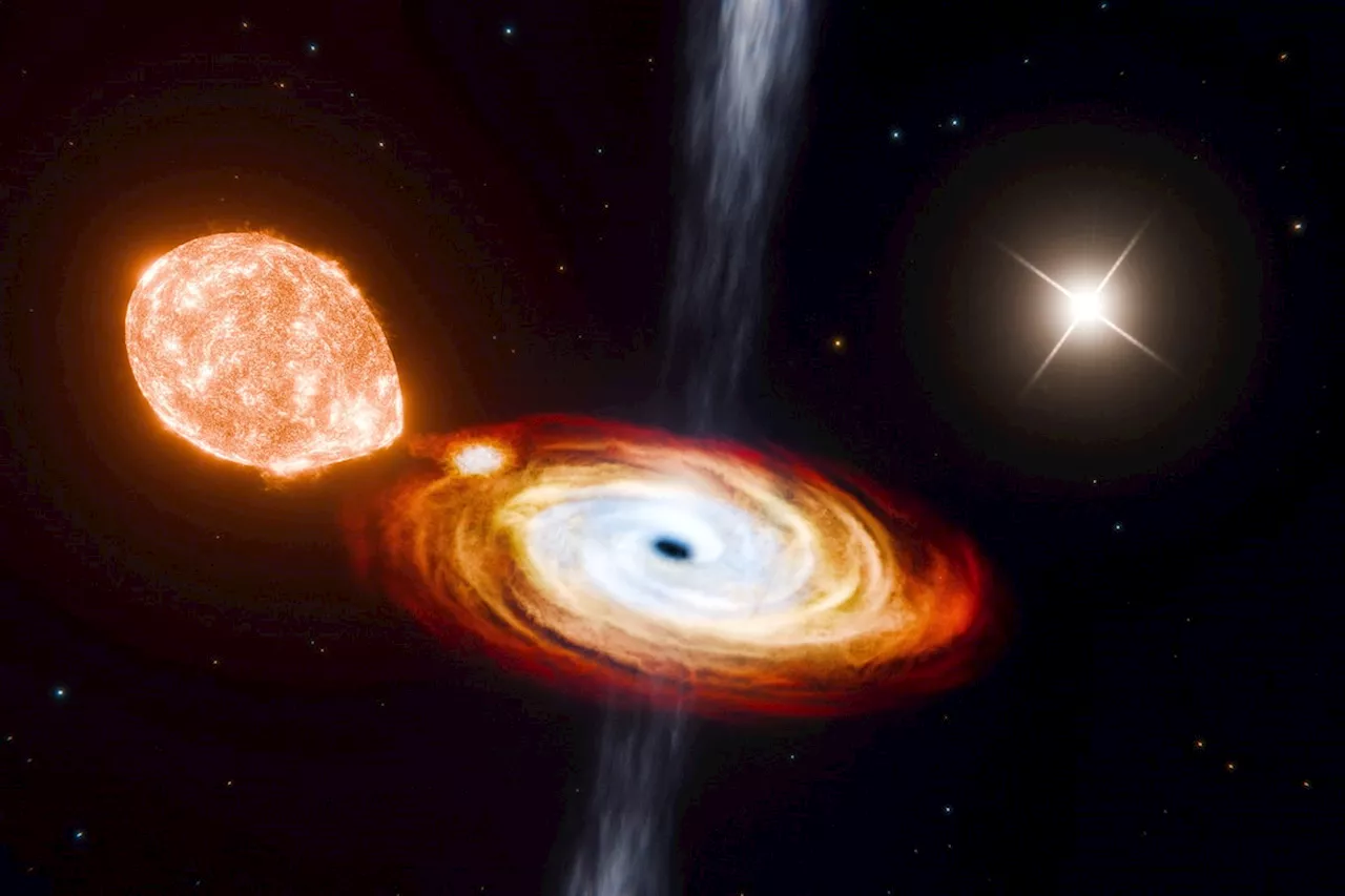 Astronomers identify a black hole that may have formed gently