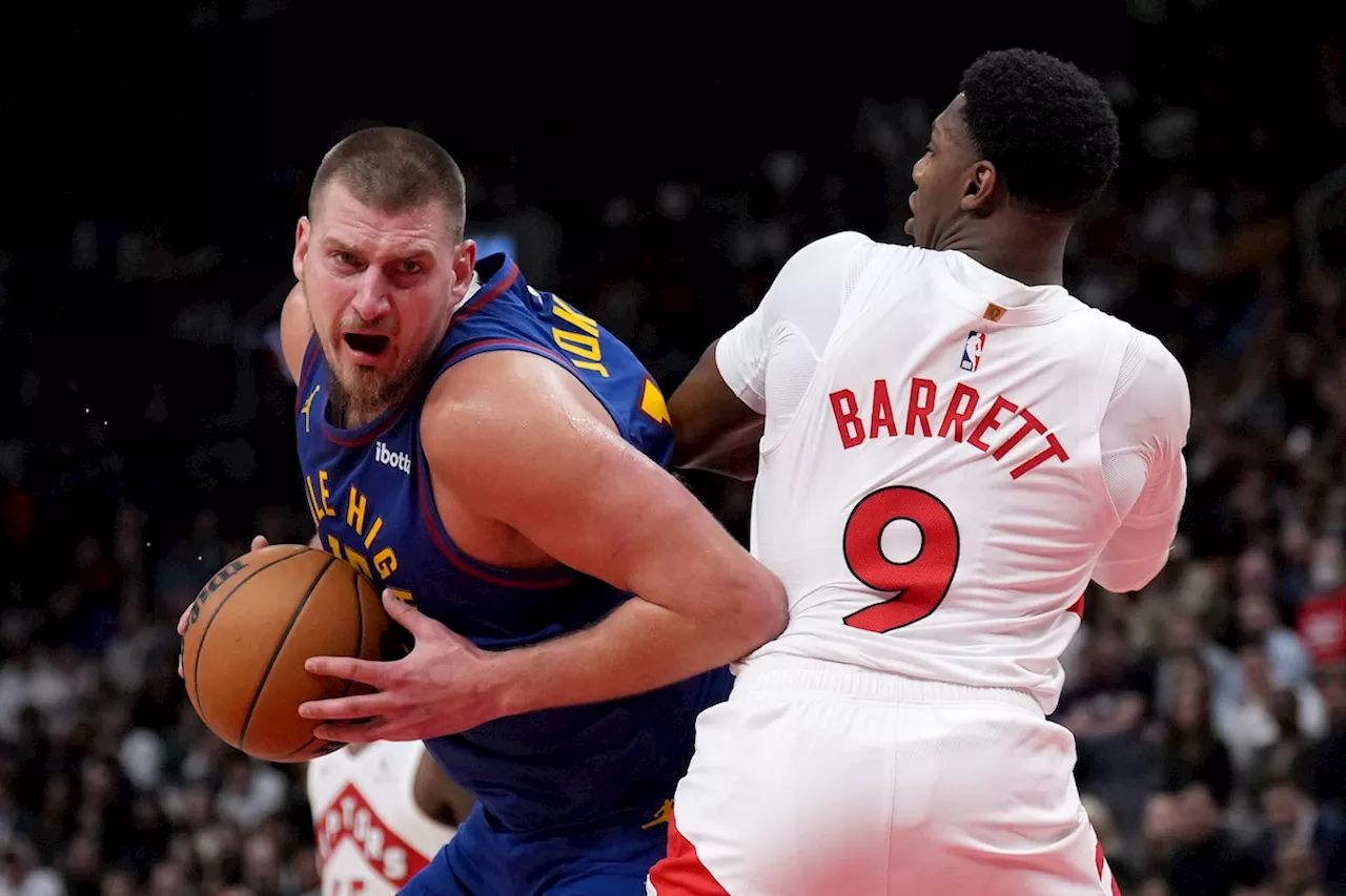 Canadian Barrett’s game-winning three-point attempt falls short as Raptors fall to Nuggets