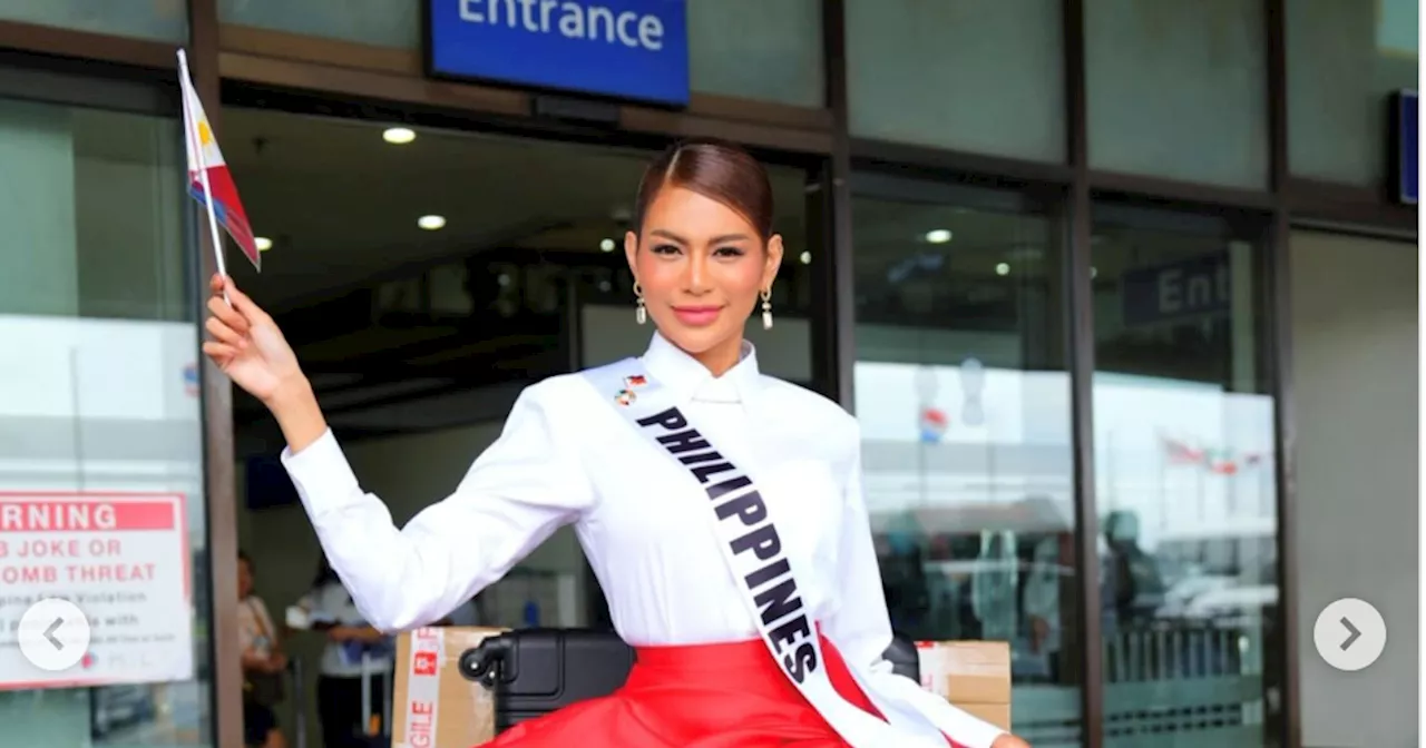 Angelica Lopez flies to Japan for Miss International pageant