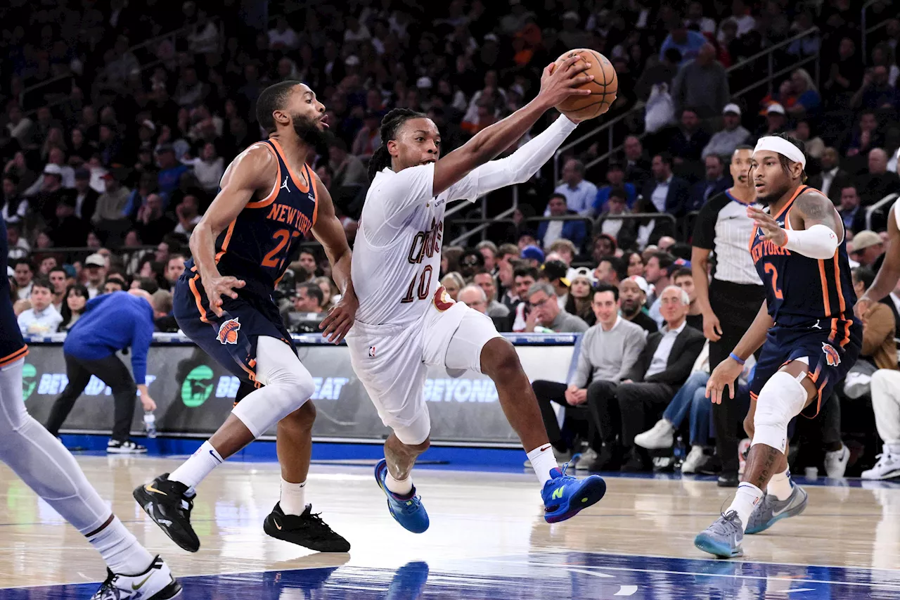 NBA: Darius Garland scores 34 to lead Cavs' rally past Knicks