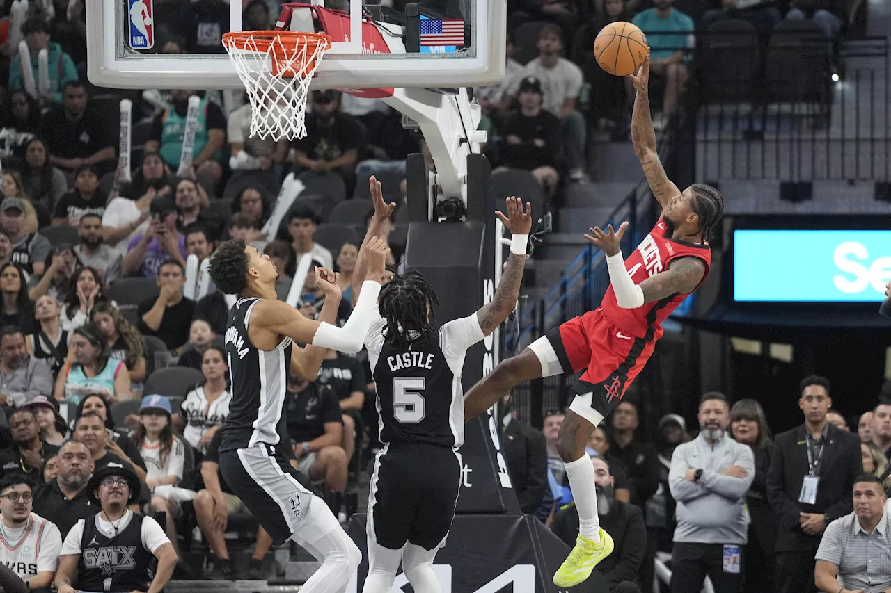 NBA: Jalen Green's 36 points carry Rockets past Spurs