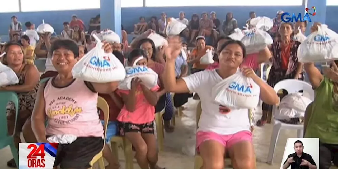 Over 7,000 residents in Kristine-hit Cagayan, Isabela receive aid from GMA Kapuso Foundation