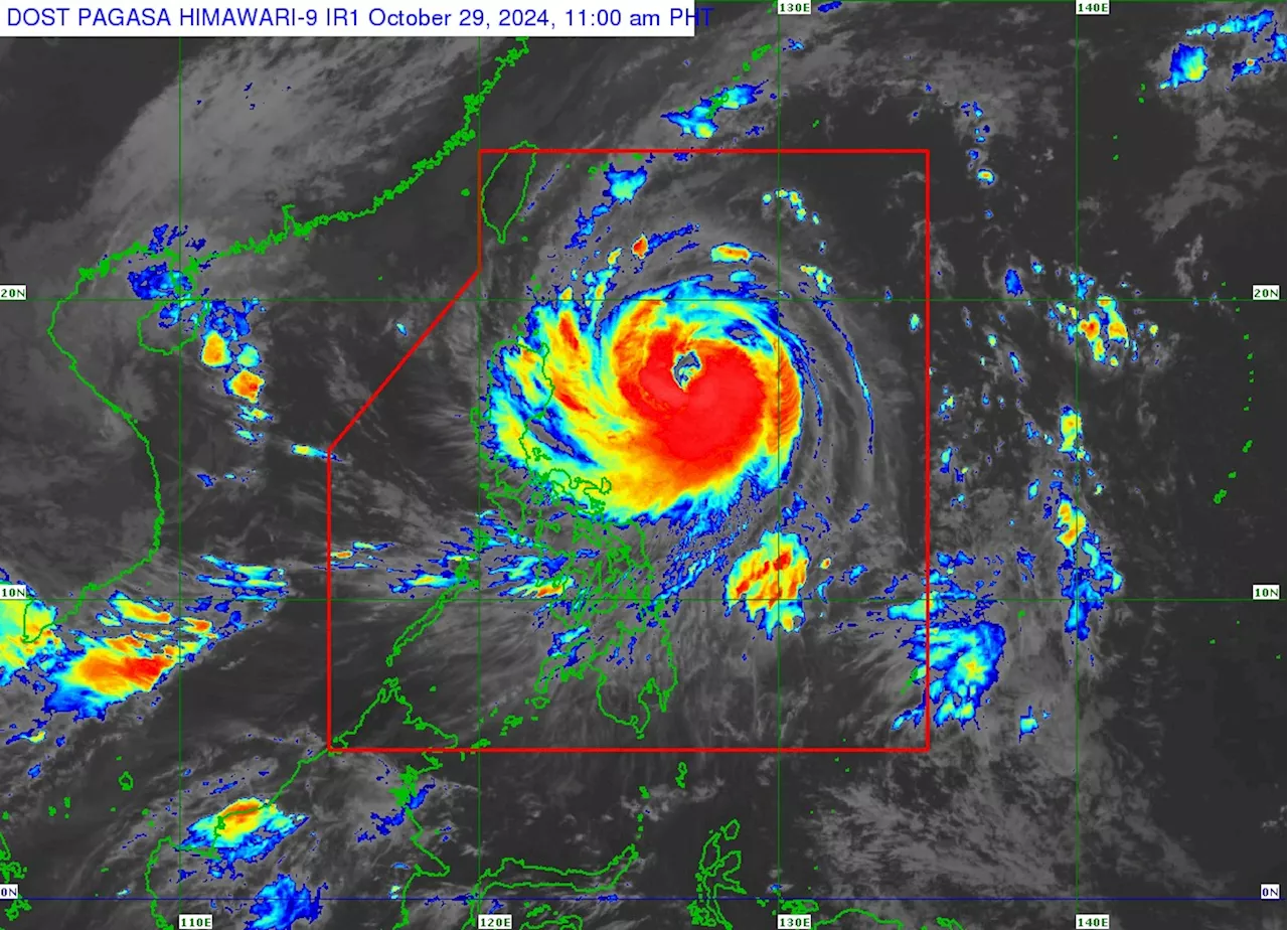 Signal No. 2 up over 4 Luzon areas as Leon now a typhoon