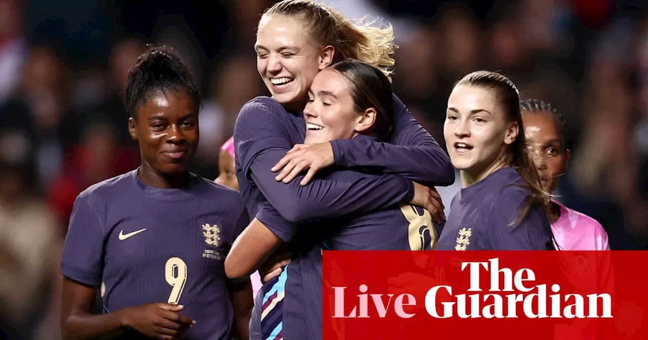 England v South Africa: women’s international friendly