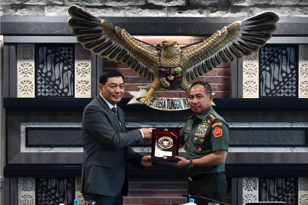 Menhan Sjafrie ke Mabes TNI, Bahas Reformasi Birokrasi Pertahanan