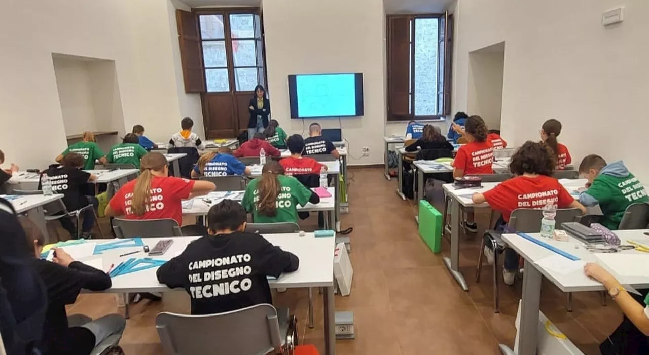 Conclusa con successo a Rieti la prima finale del campionato nazionale di disegno tecnico