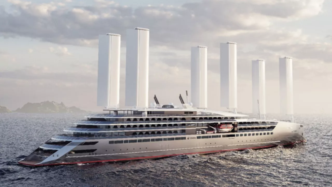 Ponant’s Swap2Zero cruise ship uses wind, hydrogen and bio-LNG for green sailing