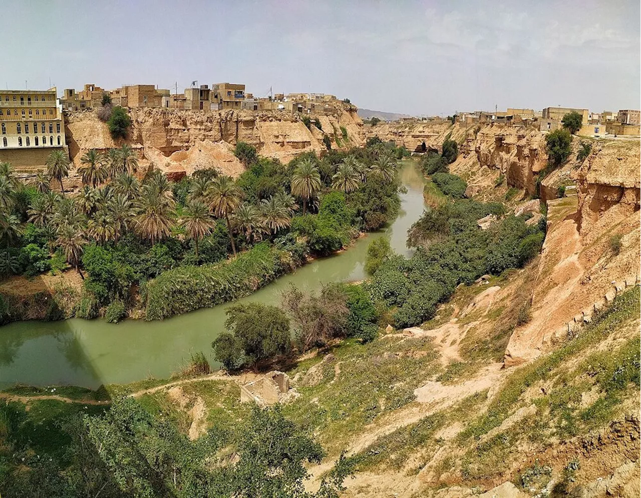 آغاز ساماندهی حاشیه «نهر گرگر» شوشتر