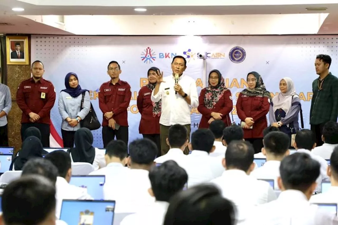 Beri Motivasi Peserta SKD CPNS Batam, Andi Agung: Tetap Optimistis