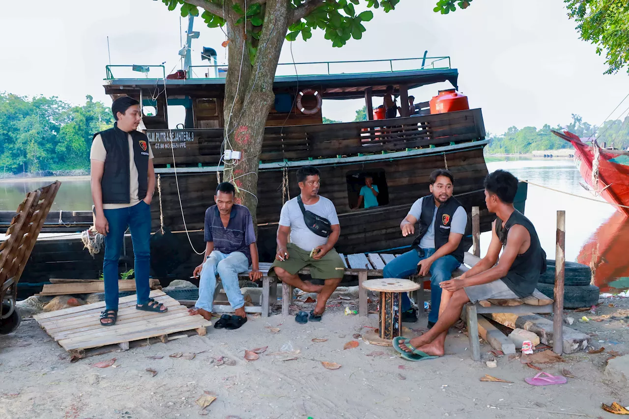 Cegah Gangguan, Reserse Jatantas Lakukan Pendekatan di Pelabuhan Jelang Pilkada