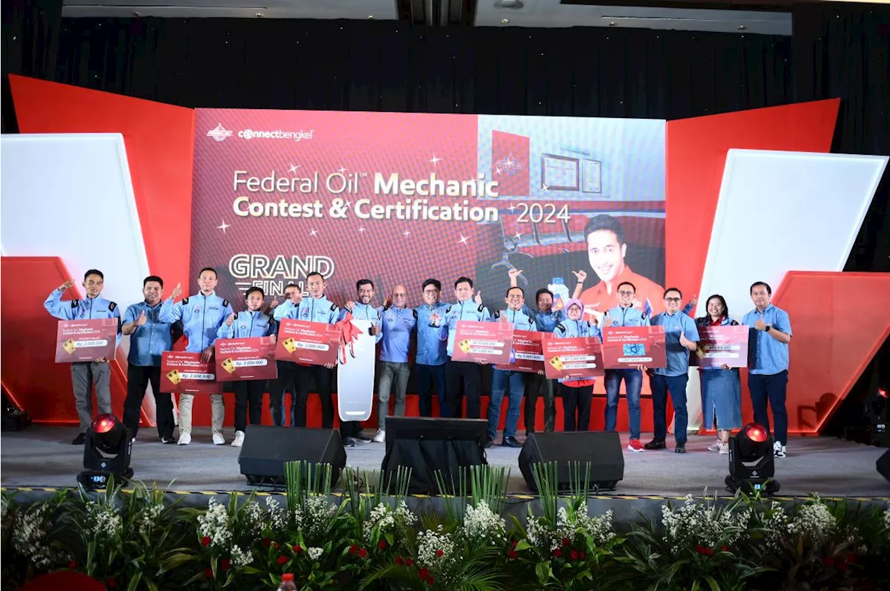 Federal Oil Tingkatkan Kualitas Mekanik Lewat Mechanic Contest & Certification 2024