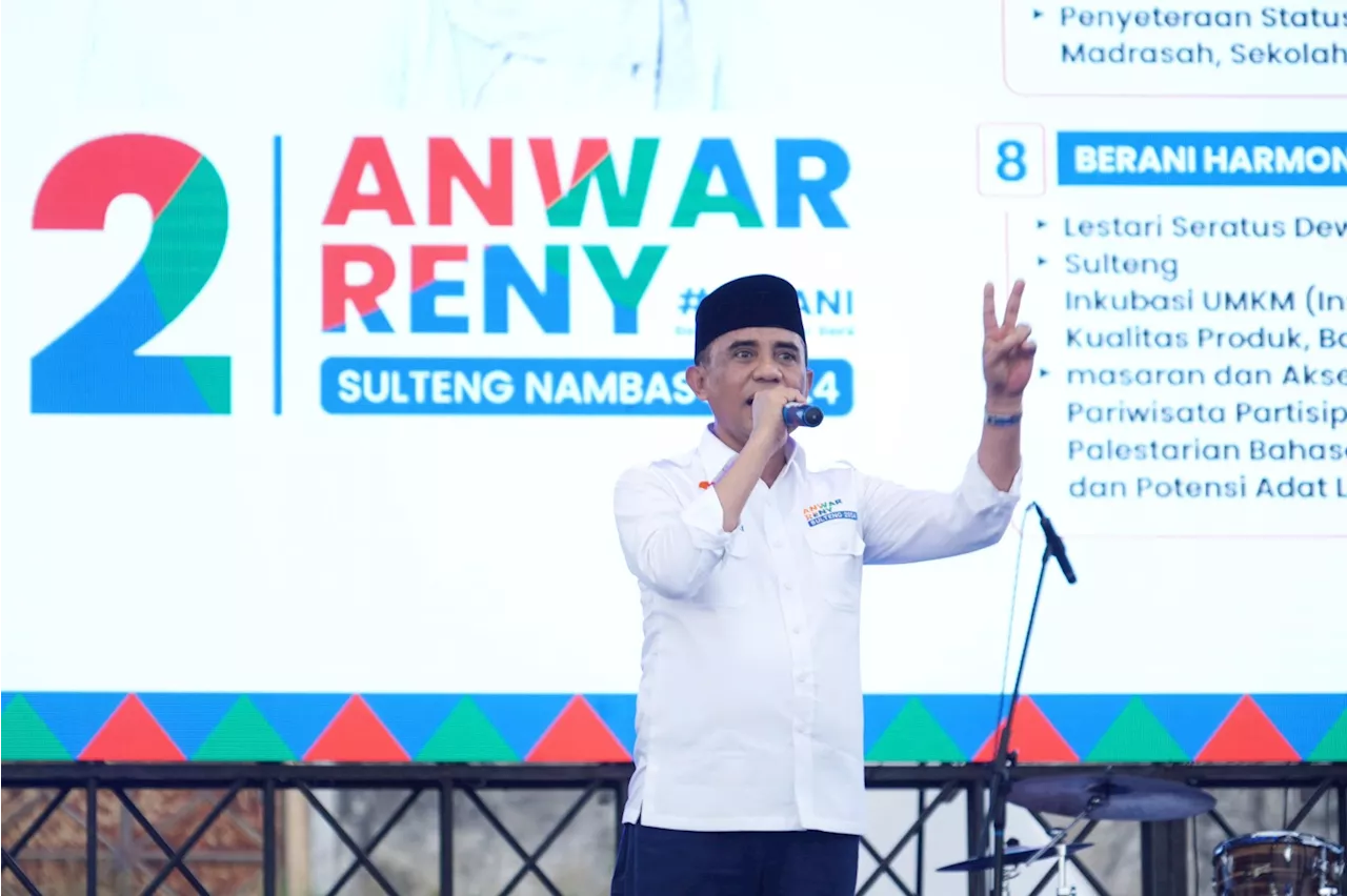 Pemimpin Berprestasi, Anwar Hafid Diinginkan Rakyat jadi Gubernur Sulteng