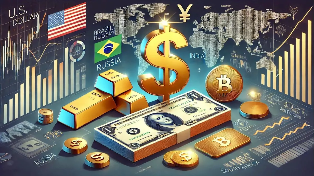 The great currency war: Dollar vs. BRICS and the growing popularity of gold and Bitcoin