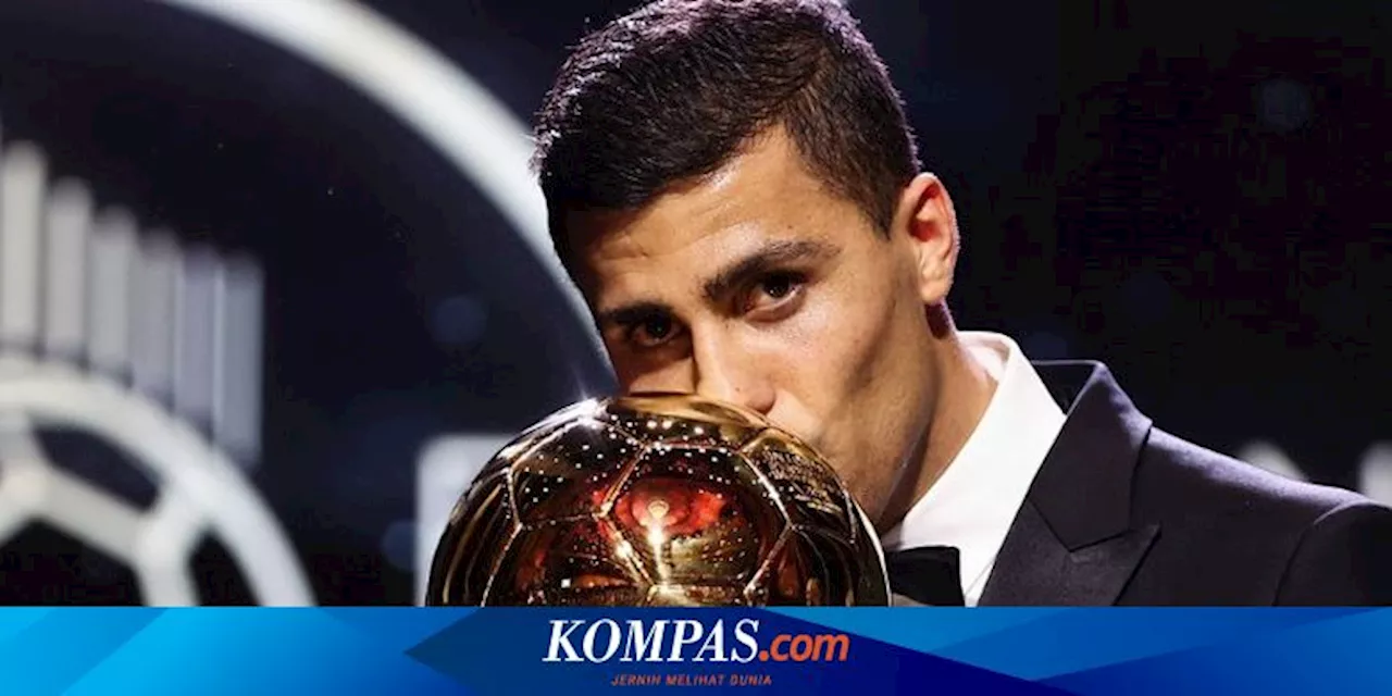 Profil Rodri Peraih Ballon d'Or 2024, dari Musim Bencana hingga Terbaik Dunia