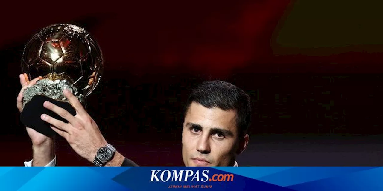 Pujian untuk Rodri, Raih Ballon d'Or 2024 dengan Penuh Kebanggaan