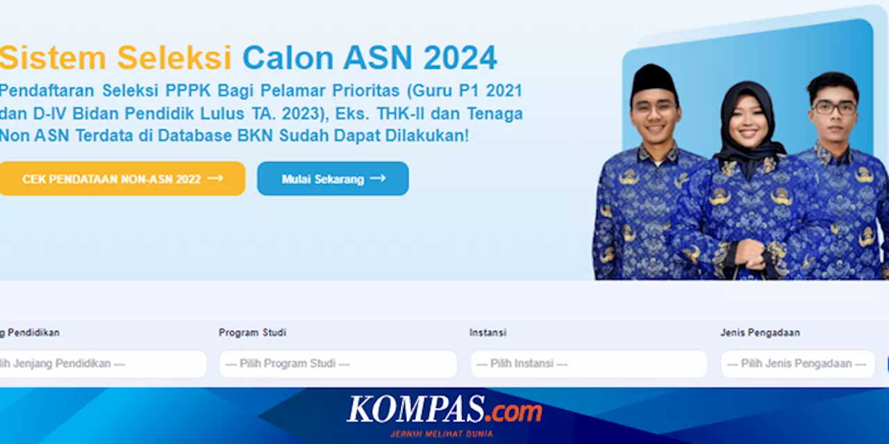 Pengumuman Seleksi Administrasi PPPK 2024, Klik sscasn.bkn.go.id