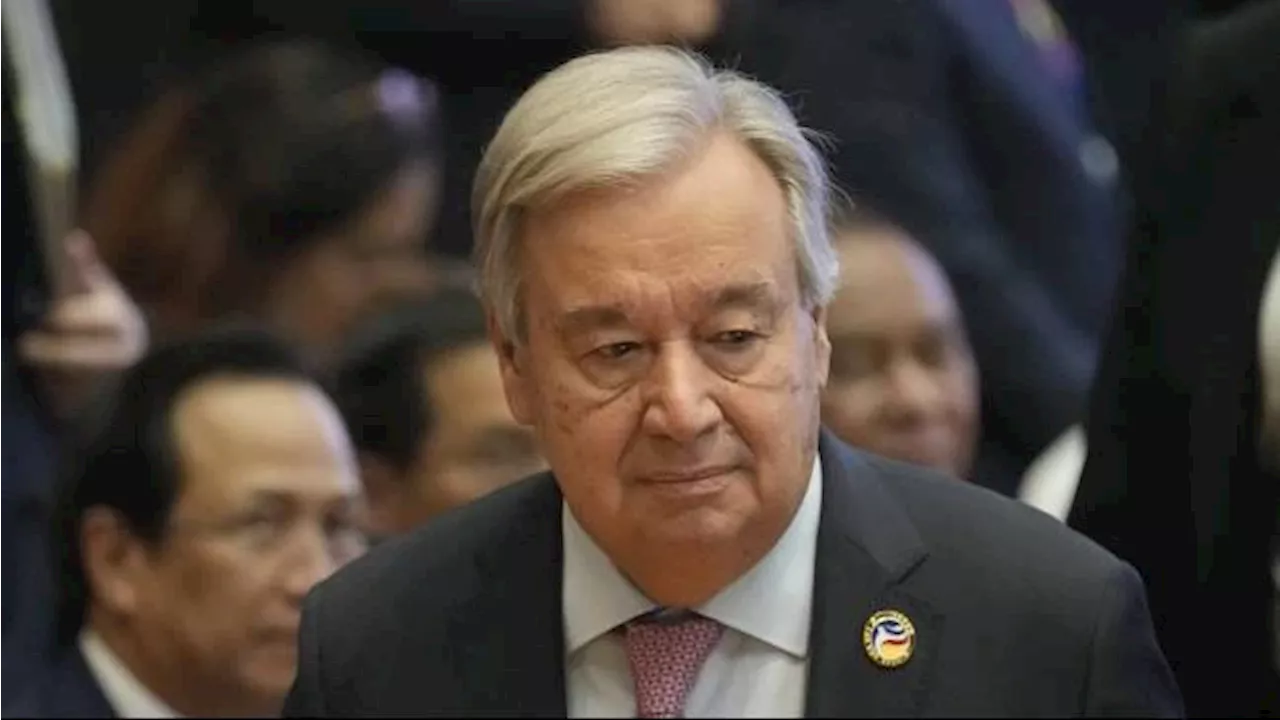 Antonio Guterres Prihatin Israel Larang UNRWA: Produk Hukum Nasional Tidak Bisa Langgar Piagam PBB