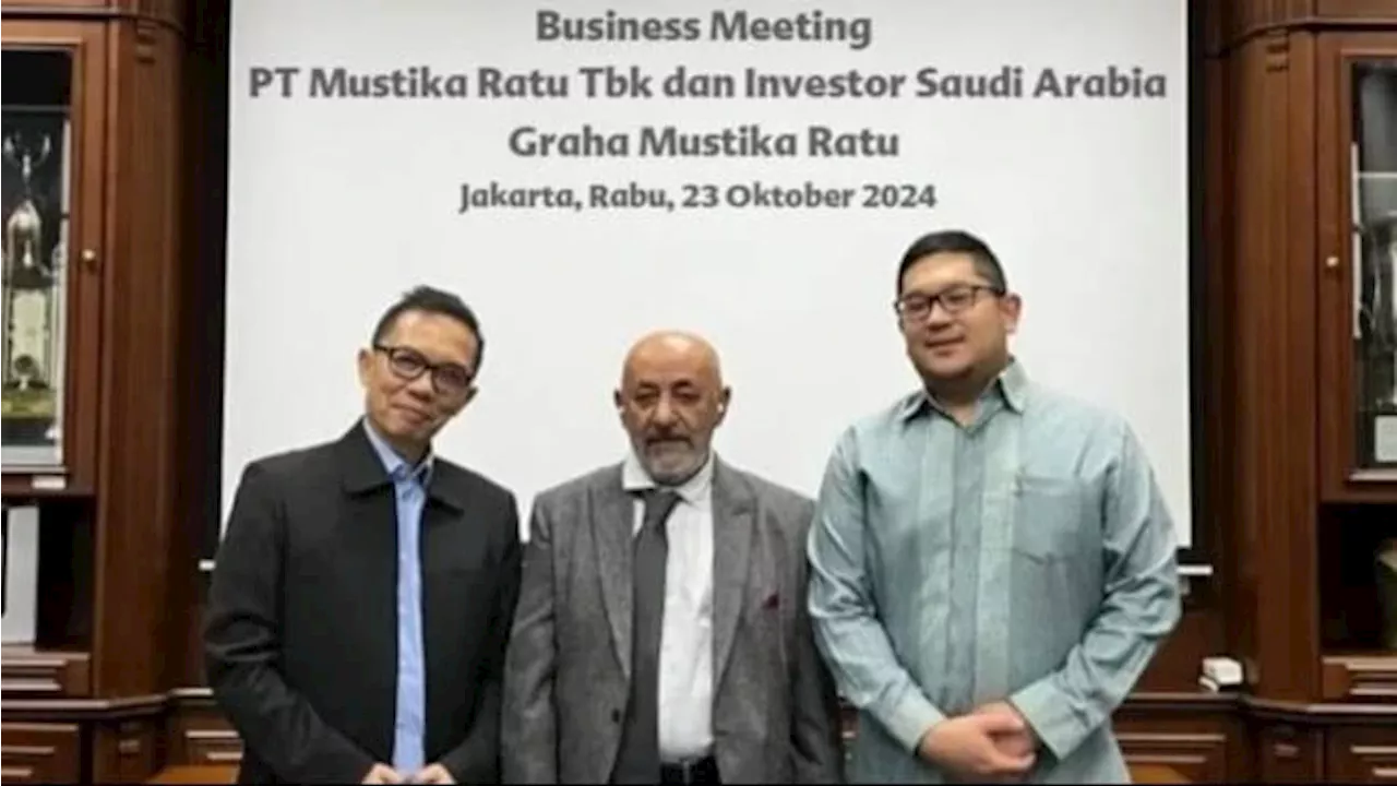 Mustika Ratu Gandeng Investor Arab Saudi untuk Perluas Distribusi ke Negara-Negara Teluk