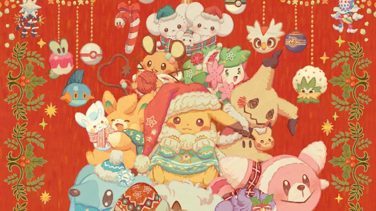 Pokémon's New Holiday Plushies Make Me Want To Take Halloween Decorations Down Early