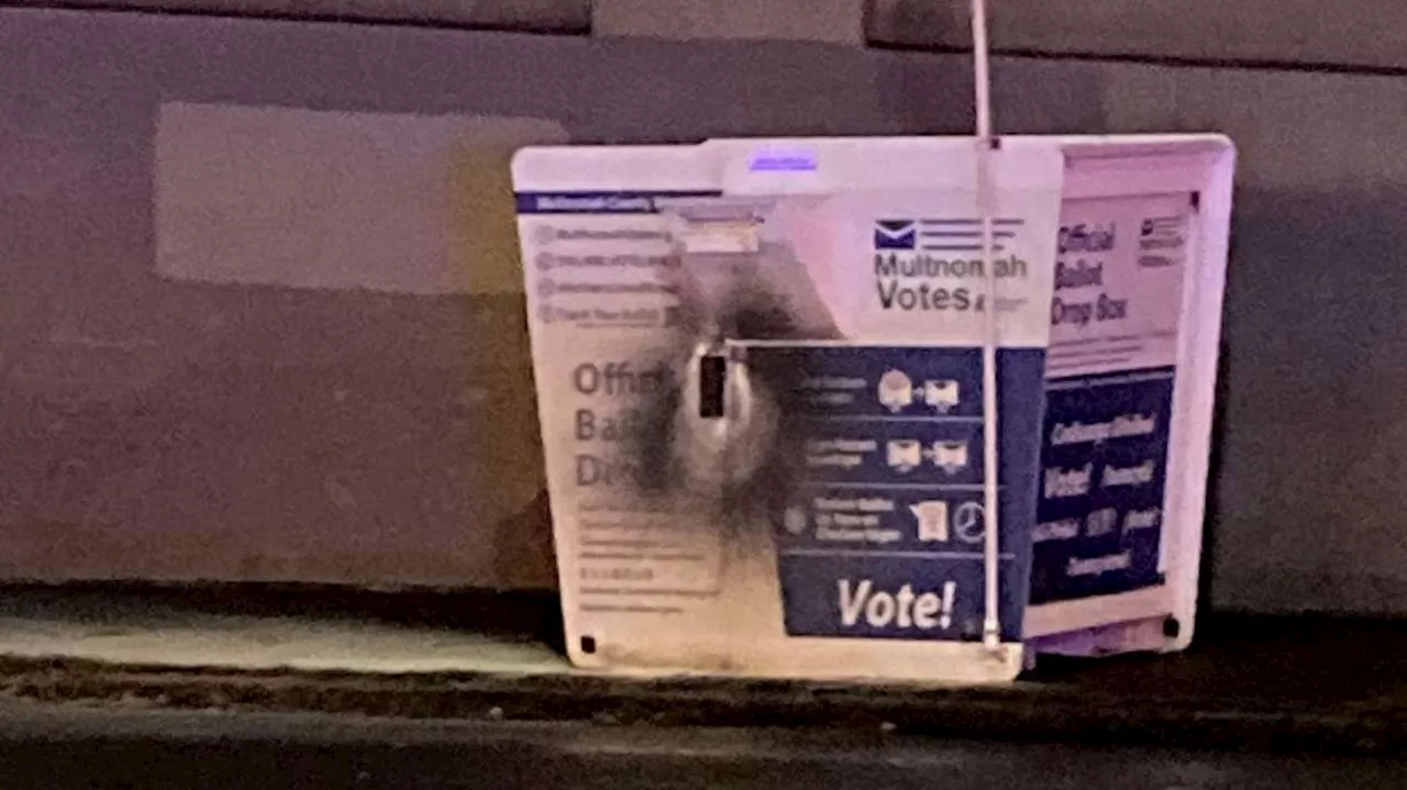 Ballot drop box fires under investigation in Oregon, Washington after hundreds of ballots destroyed