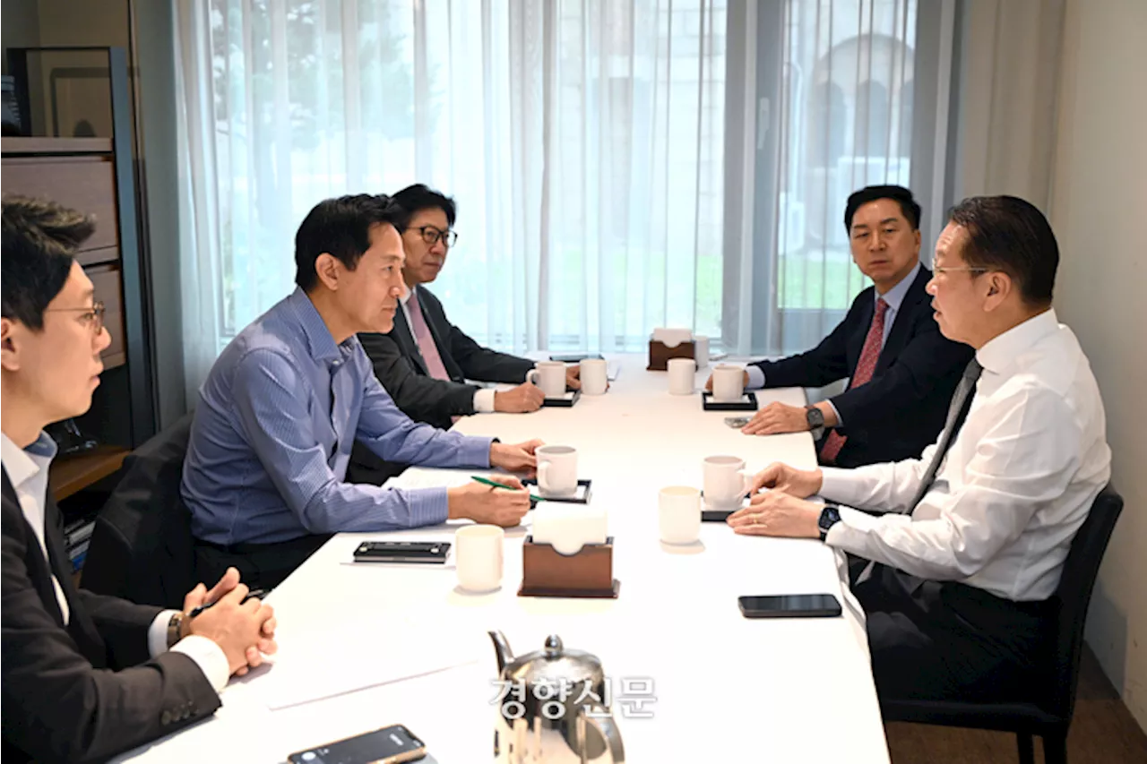 나경원·오세훈 등 중진들 “윤 대통령이 결자해지 하라” 공개 요구