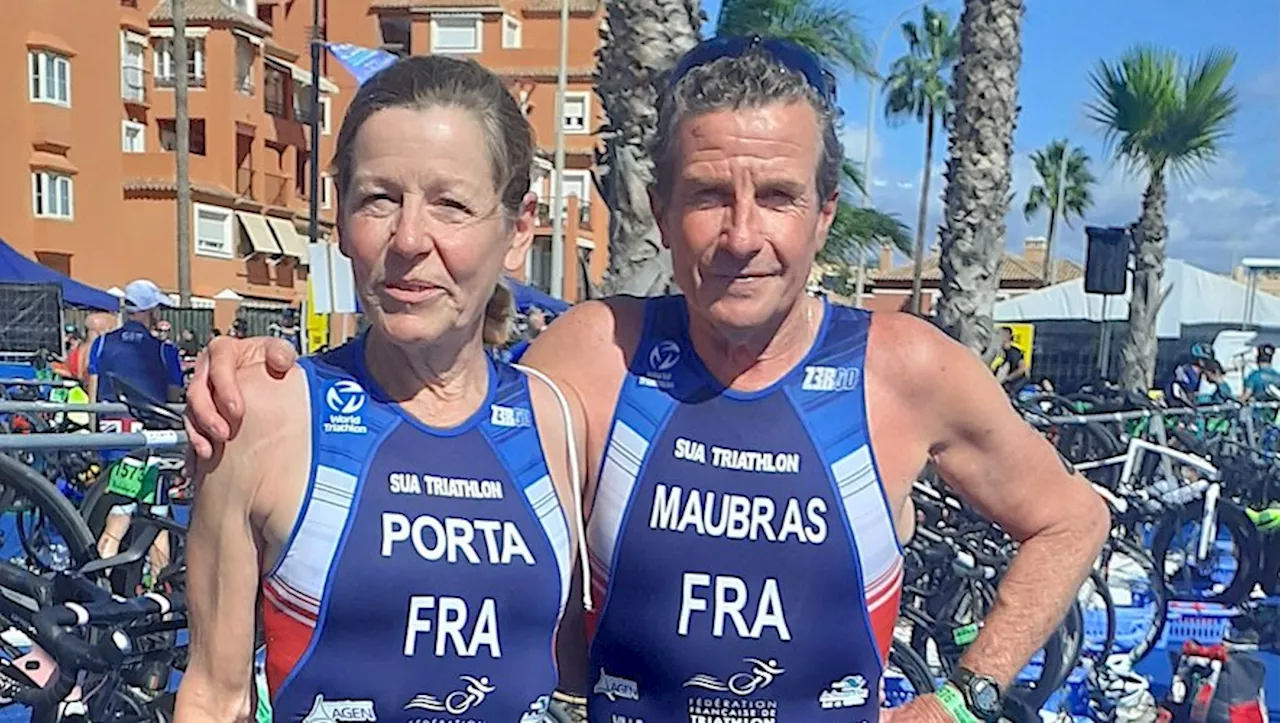 L’Agenais Alain Maubras de nouveau sur un podium mondial de triathlon