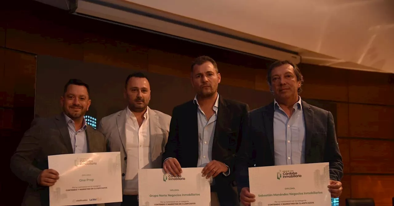 Córdoba Inmobiliaria: los nominados a la categoría Contenido y Marketing
