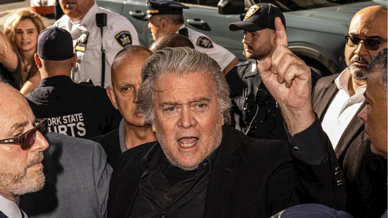 Steve Bannon, ancien fidèle de Donald Trump, sort de prison à une semaine de la présidentielle américaine