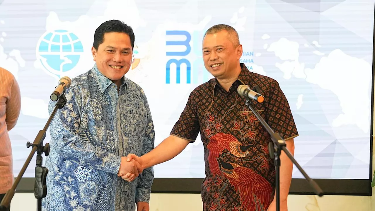 Erick Thohir Salaman dengan Menhub Dudy Purwagandhi, Pertanda Apa?