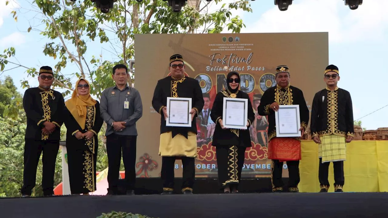 Festival Belian Adat Paser Nondoi 2024 Resmi Dibuka, Pemkab Paser Ajak Masyarakat Lestarikan Budaya Daerah