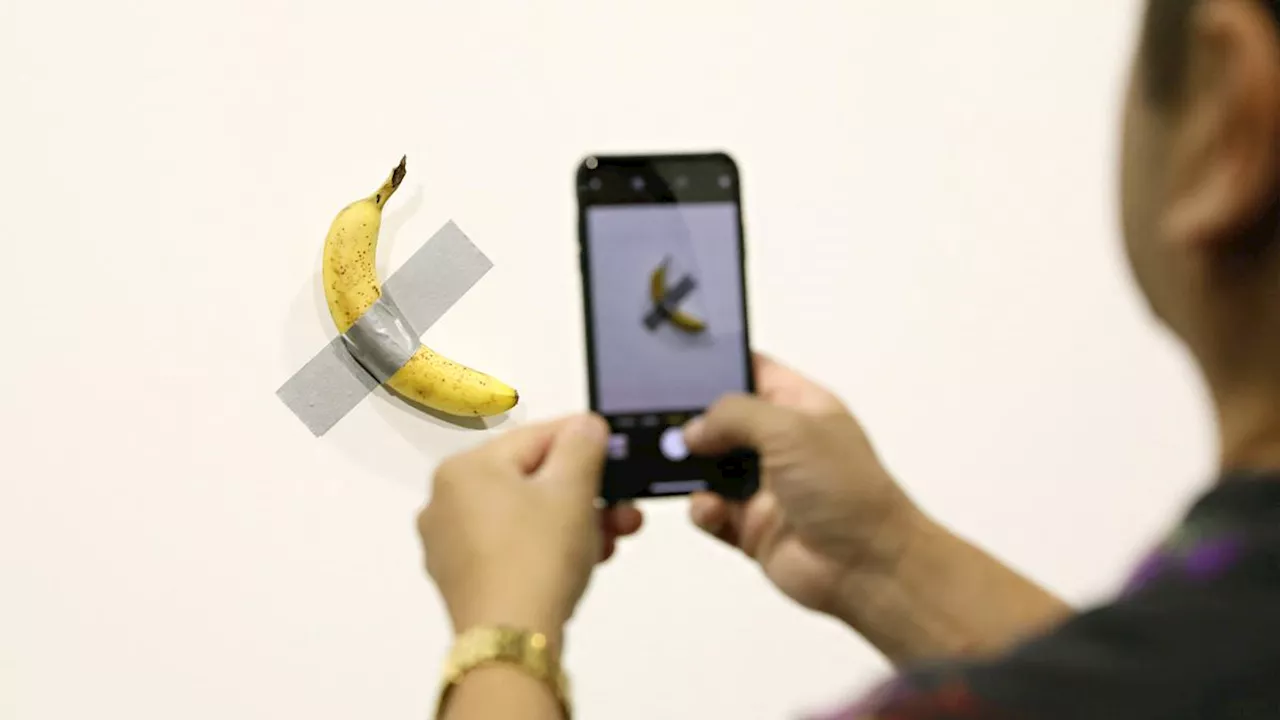 Karya Seni Viral Pisang yang Ditempel ke Dinding Dijual Lagi Seharga Rp23,6 M