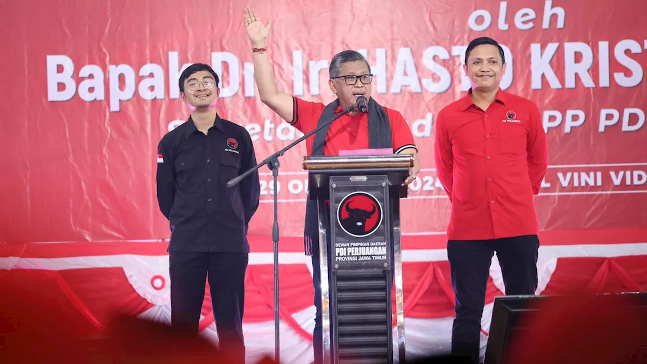 PDIP Terus Genjot Konsolidasi Pemenangan Tri Rismaharini-Gus Hans untuk Pilkada Jatim 2024