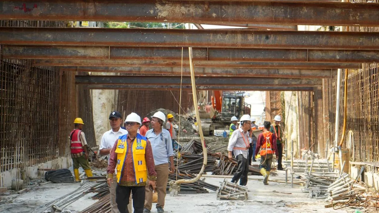 Progres Capai 81,7 Persen, Pemko Medan Optimis Underpass Jalan H.M. Yamin Medan Rampung Desember 2024