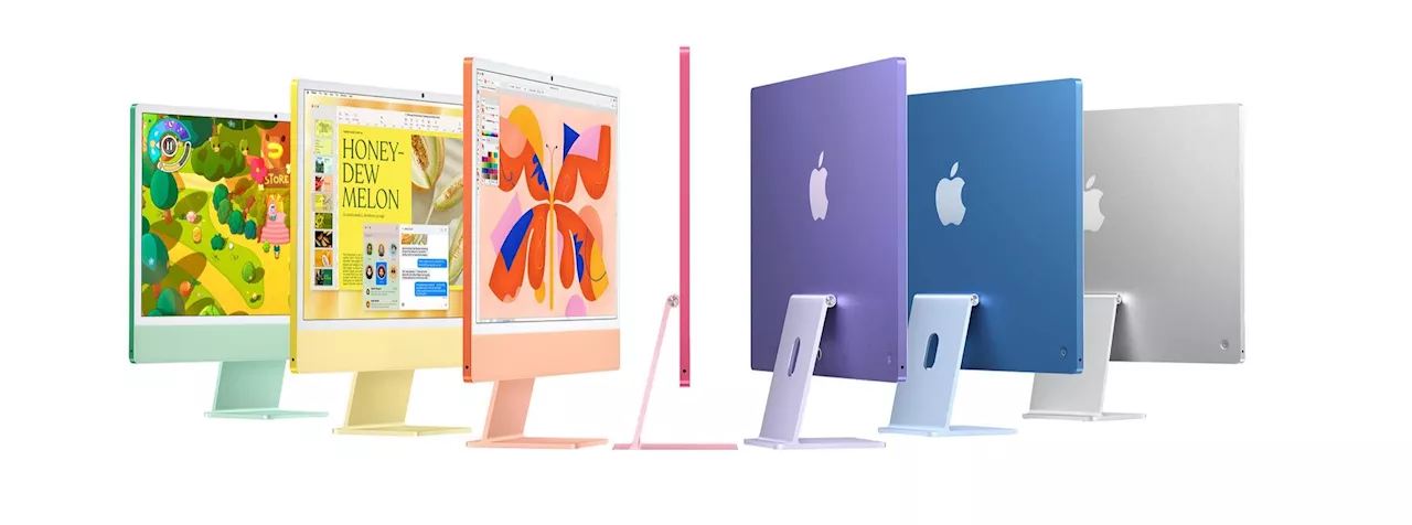 Vibrant and powerful, meet the new iMac