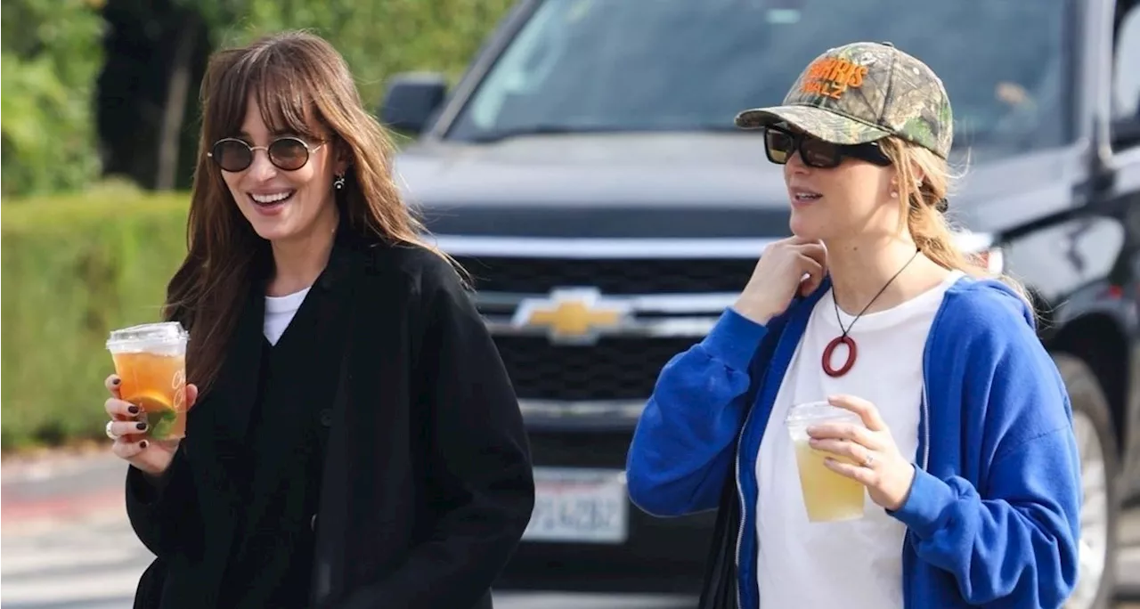 Jennifer Lawrence and Dakota Johnson Take a Hot Girl Walk to Debut Their Friendship Style