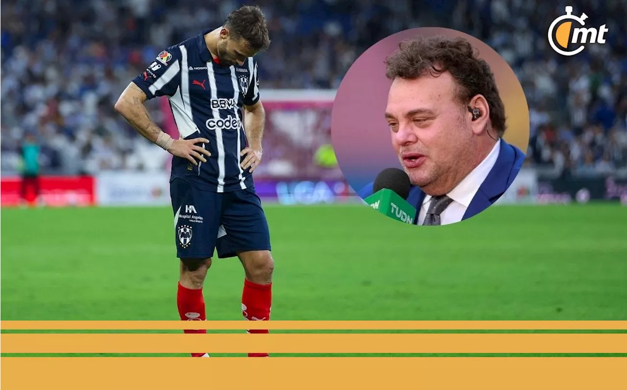 David Faitelson destroza a Rayados: 'Es un equipo pecho frío, un rico que juega como pobre'