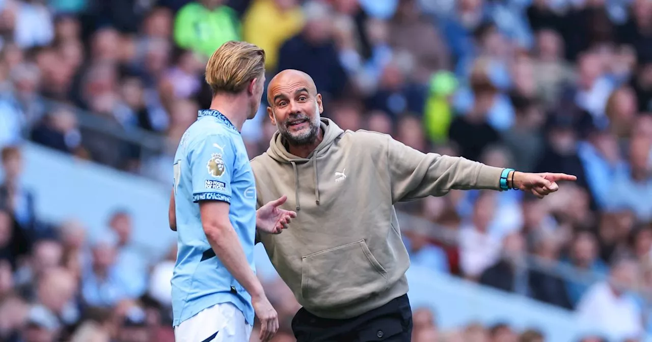 Pep Guardiola considers Man City plan after De Bruyne injury setback