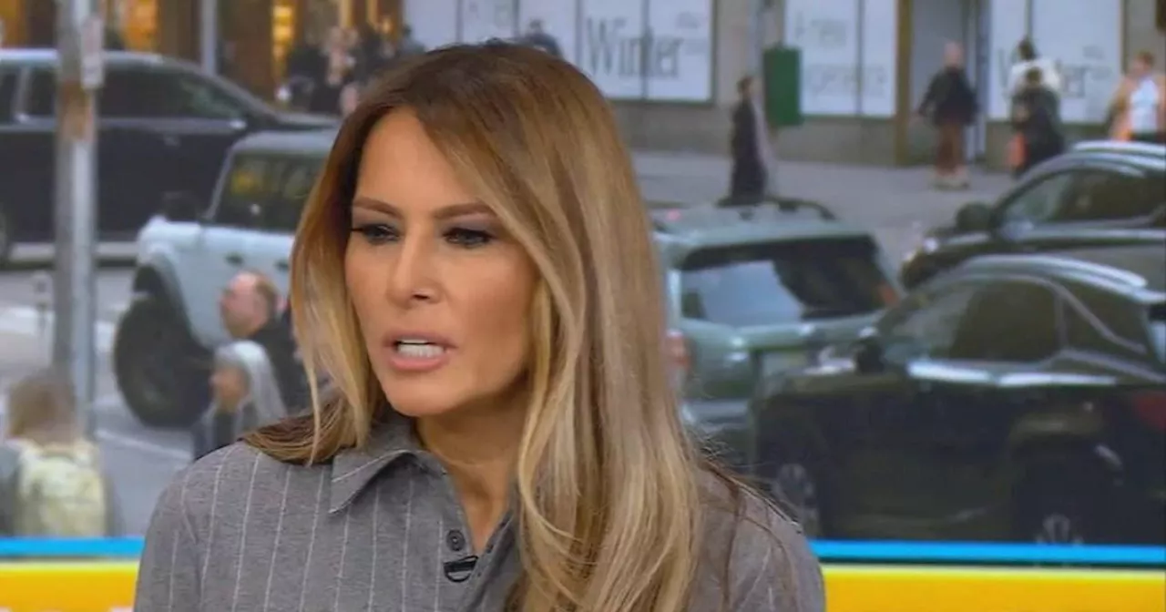 Melania Trump says Donald is 'not Hitler' and she's 'not anxious'