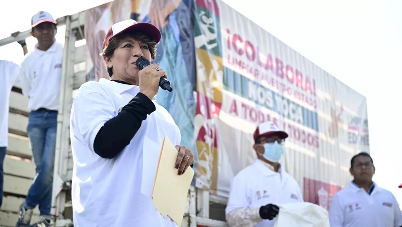 Delfina Gómez da inicio a Segunda Jornada “Limpiemos Nuestro Edomex”; va por recolección de llantas