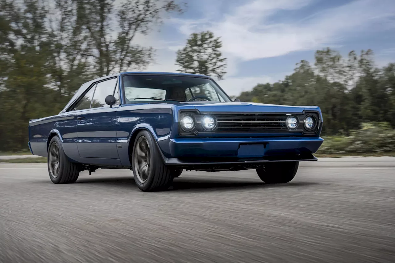 SEMA-bound Plymouth GTX Electromod teases EV conversion potential