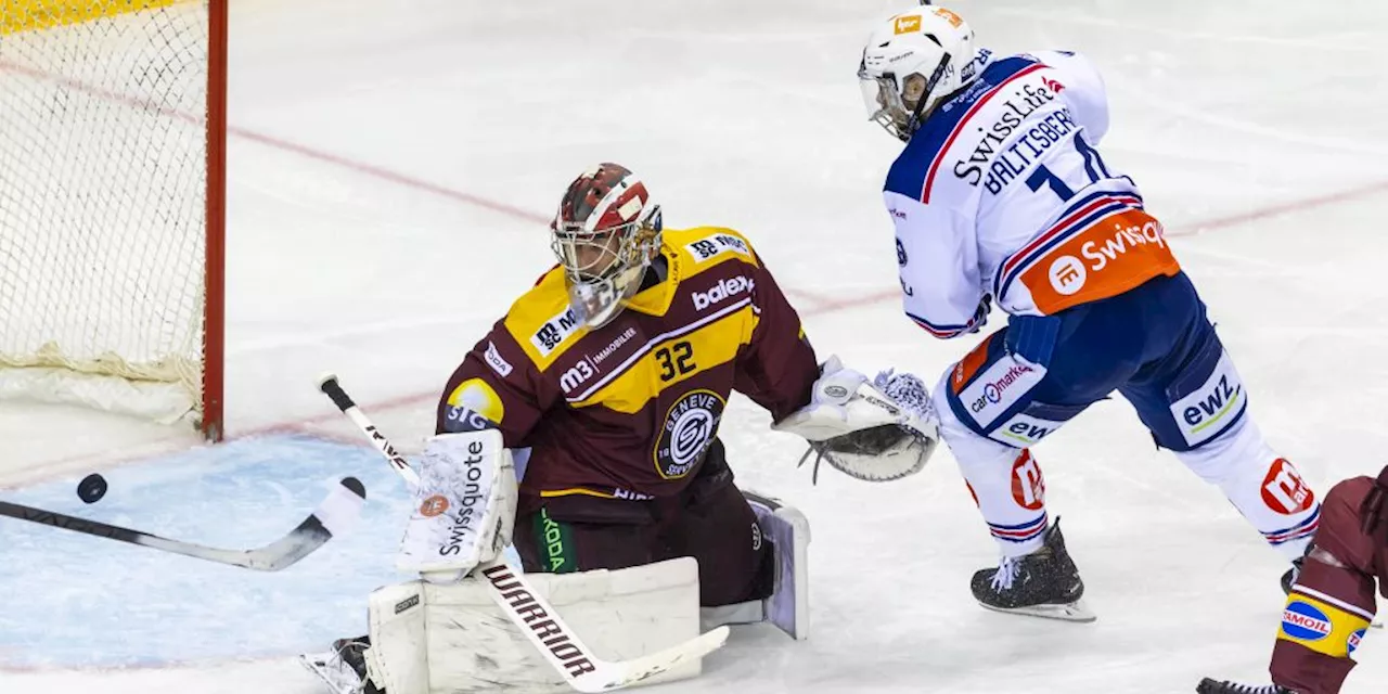 ZSC Lions siegen 3:1 bei Servette – Pleiten für Lakers und Kloten