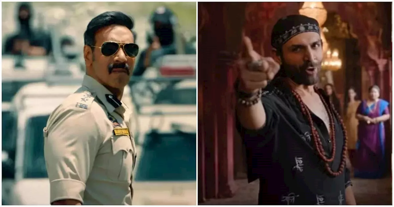 एडवांस बुकिंग: स्‍क्रीन शेयर की लड़ाई की भेंट चढ़ा प्री-सेल्‍स, Singham Again और Bhool Bhulaiyaa 3 का ये है हाल