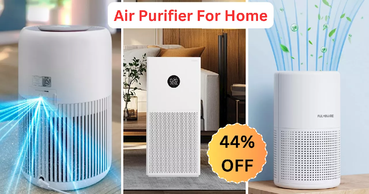 Amazon Great Indian Sale पर आखिरी दिन भी मची है बंपर लूट, इन Air Purifiers पर पाएं 63% तक की छूट